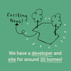 Cohousing Exeter has a developer and a site for around 30 homes.
