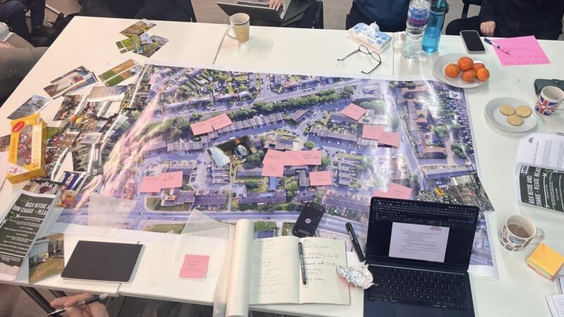 Co-operative decision-making session of one of the pilots